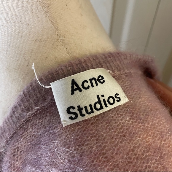 Acne Studios Raya Mohair cardigan - Picture 8 of 9